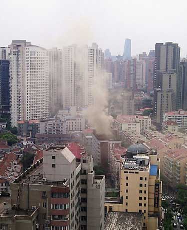 油烟管道火灾